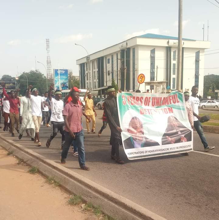 free zakzaky protest in abuja on tuesday 22nd of oct 2019 